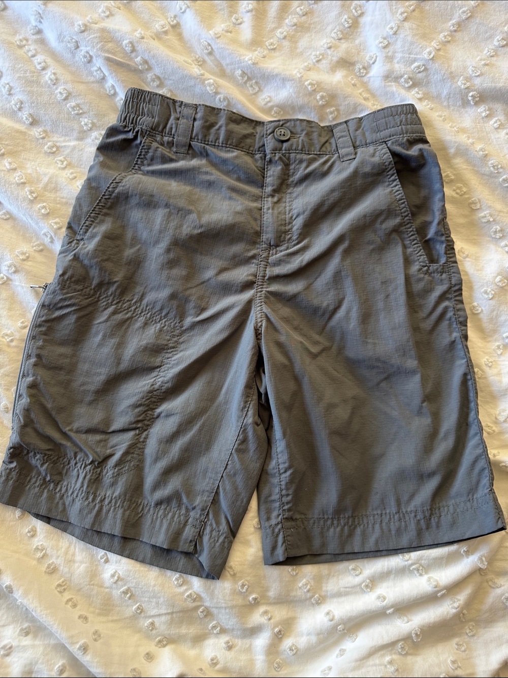 Columbia Gray Boy’s Hiking Shorts